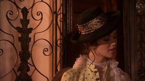 jezebelle bond blowjob and doggy in corset pantyhose