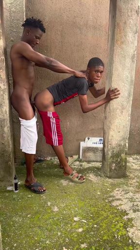 Outdoor Stepson Ass Hunting Fuck