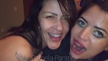 amiguinhas pervertidas fazendo uma putaria profissional juntas no motel a 3