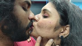 Nighty Romance Part - 1, Vaishnavy and Sharun Raj Hot Romance in Nighty Bedroom Scene