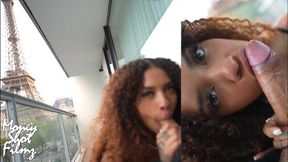 Cheating On My Bf On A Balcony In Paris