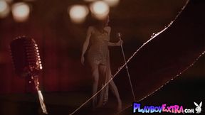 Redhead Mature Maitland Uses Her Body in Explicit Art