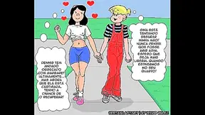 Dennis the Menace Ignites Steamy Hentai Adventures in Wild Cartoon Fantasy