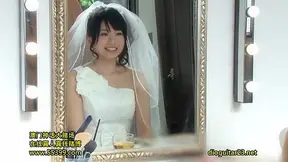 Sexy Young Bride Secret Encounter with Photography crew next to ** hubby