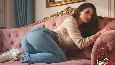 My granddaughter loves jeans, and when I fuck her juicy ass [AI]