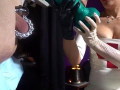 fistingqueen mr hankeys toys in deep anal action extreme