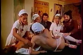 Retro French movie with nurses Infirmieres Expertes (1979)