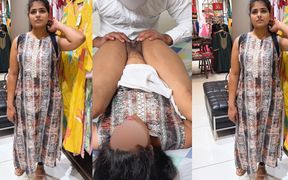 Komal Was Shopping in the Mall, There She Saw Her Fan and Took Him to His Friend's Flat and Licked His Pussy