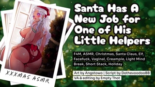 Santa Has A New Job for One of His Little Helpers | XXXMAS ASMR