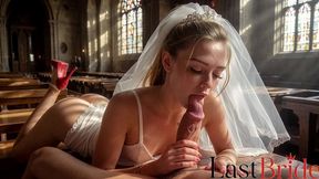 this dirty bitch cheated on her fiance right on her wedding day, begging me to fuck her pussy hard raw [ai]