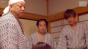 Cheating Wife's Group Gangbang on Vacation! Cuckold Hubby's Humiliating Nightmare in Japan!
