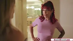 Busty Latina Trans Stepmom Fucks Her Stepdaughter