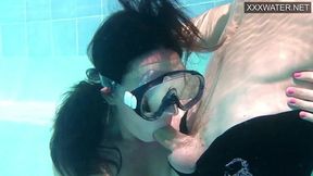 Cumshots Submerged Between Two Eager Souls