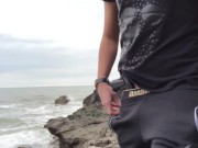 almost got Caught Jerking Off ** HUGE CUM LOAD **