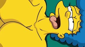 Marge Simpson In The Simpsons Homer And Marge Cartoon Porn Video