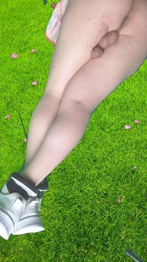 Booty Blonde Femboy Sweet Juicy Ass Smooth Thighs Lollipop Sissy