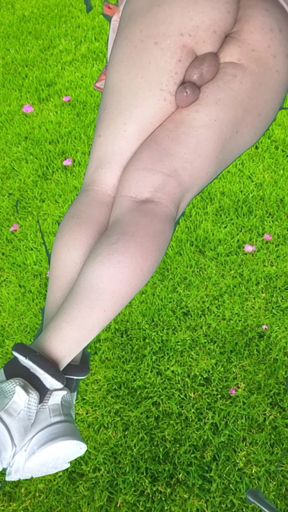 Booty Blonde Femboy Sweet Juicy Ass Smooth Thighs Lollipop Sissy