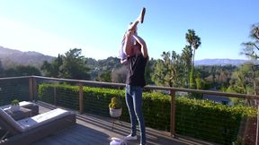 Blonde Lets Huge Boyfriend Fuck Her Hard With Michael Swayze And Coco Lovelock