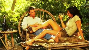 Lezley Zen&#039;s Outdoor Passion Ends with a Hot Facial