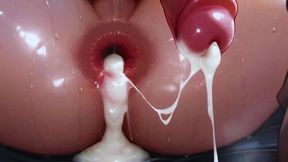 gay sex on a public bus in amsterdam. anal and cumshot inside with people watching.