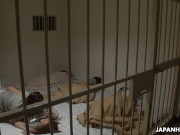 Asian bicthes are in a prison so they have to fuck