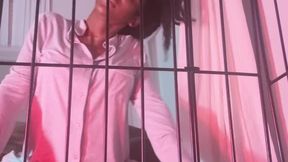 Giantess Paynubia’s Bedtime Humiliation: Caged Tiny Slave Foot Worship, Ass Worship & Fart Domination