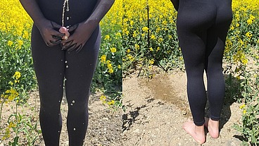 Piss and cum in rasp field