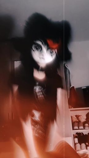 Crossdressing furry solo self-pleasure
