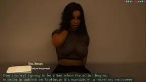 Naughty student seduces principal in a hard 3D animated harem game