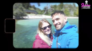 PETITE GIRLFRIEND FUCKS very passionate after long hike w/ friends - SammmNextDoor Date Night #34