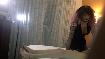 69 with Gothic Trans Woman