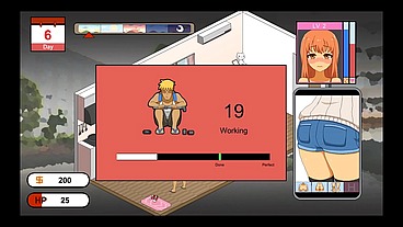 NTR Handyman Legend [ Hentai game PornPlay ] Ep.3 teasing her frustrated fiancee
