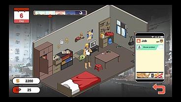 NTR Handyman Legend [ Hentai game PornPlay ] Ep.3 teasing her frustrated fiancee