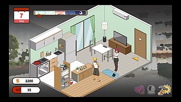 NTR Handyman Legend [ Hentai game PornPlay ] Ep.3 teasing her frustrated fiancee