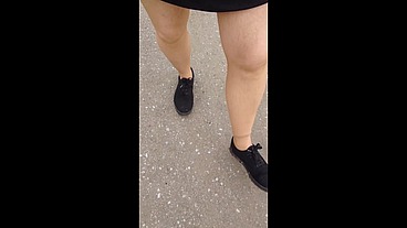 Die Notgeile Pause in Feinstrumpfhose [Masturbation]