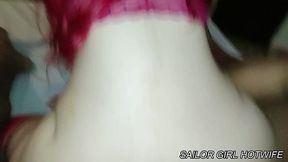 ruiva safada de lingerie tomando ferro no motel (completo)