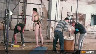 Boynapped - Sub Enjoying It Too Much Part 3: Master Creaming Twinks Uncut Dick