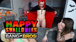 Hot - Valerica Steele And Kay Lovely Summon The Fang Bros For A Legendary Halloween Fuckfest