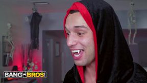 Hot - Valerica Steele And Kay Lovely Summon The Fang Bros For A Legendary Halloween Fuckfest