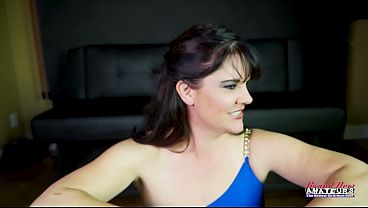 Mckayla Big Tits Mature Brunette Gagging Passionate Thirsty Swallow!