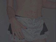 Slutty femboy maid wants your cock