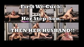First We Cucked Her STEP-SON and now HER HUSBAND