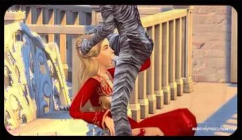 Night King Ravishes Queen in Forbidden Castle 3D Parody