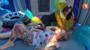 Bonk & Snore in the Bounce House Featuring Maleka & Ms. Whitney Morgan - 4K