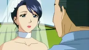 Mistreated Bride 4 - Pervy hentai guy fucks his wife, mom and sister at same time