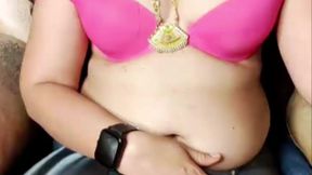 Girl in Pink Bra Satisfying Herself Part 3