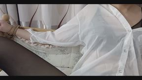 interrogating a female spy