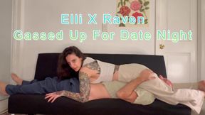 Elli X Raven Gassed Up From Date Night