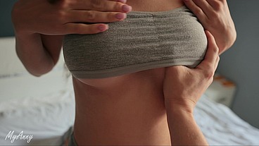 Lazy weekend sex and sweet moans