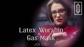 Latex Worship Gas Mask JOI CEI